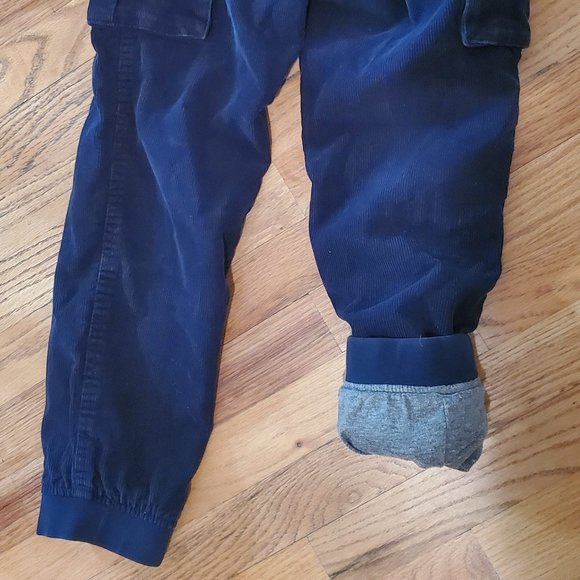 WARM CORDUROY LINED CARGO PANTS - Size XL Big Boys GAP - Picture 2 of 5